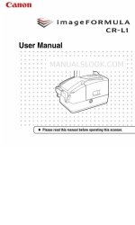 Canon imageFORMULA CR-L1 User Manual