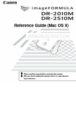 Canon imageFORMULA DR-2010M Workgroup Scanner Manuale di riferimento