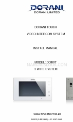 Dorani Limited DORVT Instrukcja instalacji