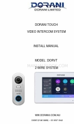 Dorani Limited DORVT Instrukcja instalacji