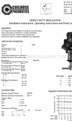 Coilhose Pneumatics 8804 설치 지침 운영 지침