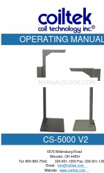 Coiltek CS-5000 V2 Betriebshandbuch