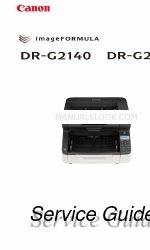 Canon imageFORMULA DR-G2110 Manuale di servizio