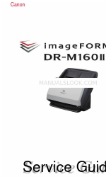 Canon imageFORMULA DR-M160II Manual de servicio