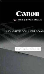 Canon imageFORMULA Flatbed Scanner Unit 101 Podręcznik kieszonkowy