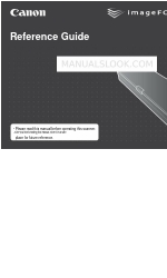 Canon imageFORMULA P-150 Portable Scanner Manual de referencia