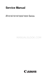 Canon iR1018 Service Manual