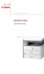 Canon iR1022 Benutzerhandbuch