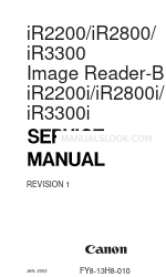 Canon iR2200 Series Manuale di servizio