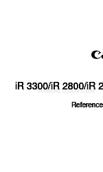 Canon iR2200 Series Referentiehandleiding