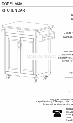 Dorel 0-65857-18228-6 Assembly Instructions Manual