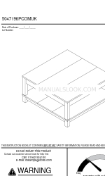 Dorel 5047196PCOMUK Assembly Instructions Manual