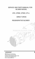 Ametek CP858 Service And Parts Manual