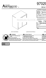 Dorel AMERIWOOD 9702083ST Manuale di montaggio