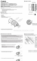 Canon CN-E20-50mm T2.4 L F Operation Manual