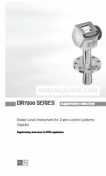 Ametek Drexelbrook DR7000 Series Supplementary Instructions Manual