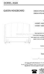 Dorel DA6341HFQ-MAC Manuale