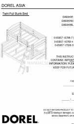 Dorel DA6940BL Instrukcja montażu