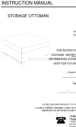 Dorel DA7099-BG Manuale di istruzioni