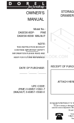 Dorel DASE3618DP Owner's Manual