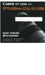 Canon EF 70-200mm f/2.8L IS II USM Instructions Manual