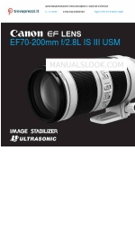 Canon EF 70-200mm f/2.8L IS II USM Manual de instrucciones