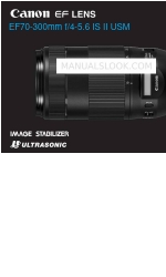 Canon EF 70-300mm f/4.5-5.6 IS USM 取扱説明書