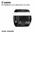 Canon EF-M Instructions Manual