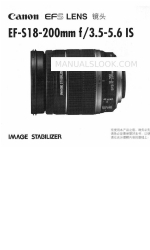 Canon EF-S18-200mm f/3.5-5.6 IS Anleitung