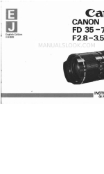 Canon FD 35 - 70 mm Руководство по эксплуатации