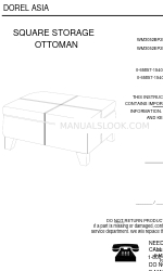 Dorel Asia 0-65857-15403-0 取扱説明書