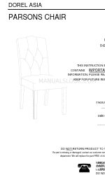 Dorel Asia 0-65857-16528-9 取扱説明書