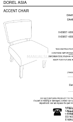 Dorel Asia 0-65857-16562-3 マニュアル