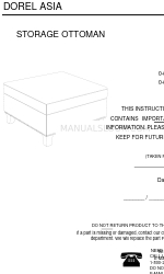 Dorel Asia 0-65857-16883-9 Livret d'instructions