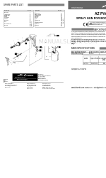 Air Gunsa AZ PVA Manuale di istruzioni