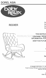 Dorel Asia 0-65857-20981-5 取扱説明書