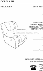 Dorel Asia 18066-DC-R Folheto de instruções