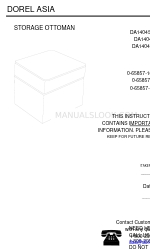 Dorel Asia DA1404SO-MG Manual