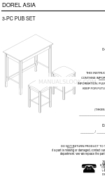 Dorel Asia DA6711 取扱説明書