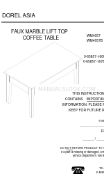 Dorel Asia WM4057 Інструкція з експлуатації