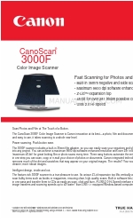 Canon 3000F - CanoScan Scanner Teknik Özellikler