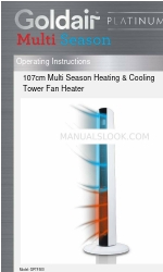 Coldair PLATINUM Multi Season Operating Instructions Manual