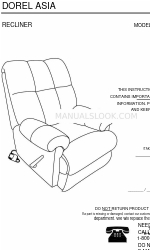 Dorel Asia 75-3MC 取扱説明書