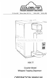 Coldelite KW-77 운영 매뉴얼