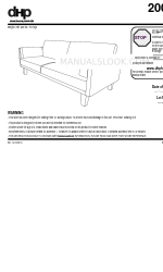 Dorel Home Products 2008017 Manual de montaje