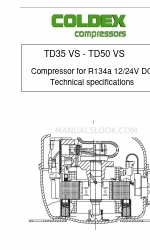 Coldex TD35 VS Specyfikacja techniczna