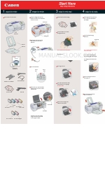 Canon BJC-S830D Setup Instructions