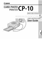 Canon CP-10 Manual do utilizador