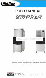 coldline ICE400-BD Manuel de l'utilisateur