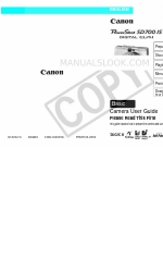 Canon DIGITAL IXUS 800 IS User Manual